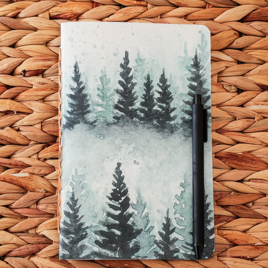 Large Softcover Notebook “With Him” Series