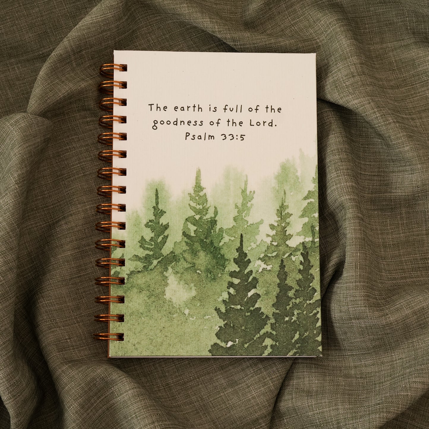 Md Spiral Bound Notebook “Life in the Mountains” Series