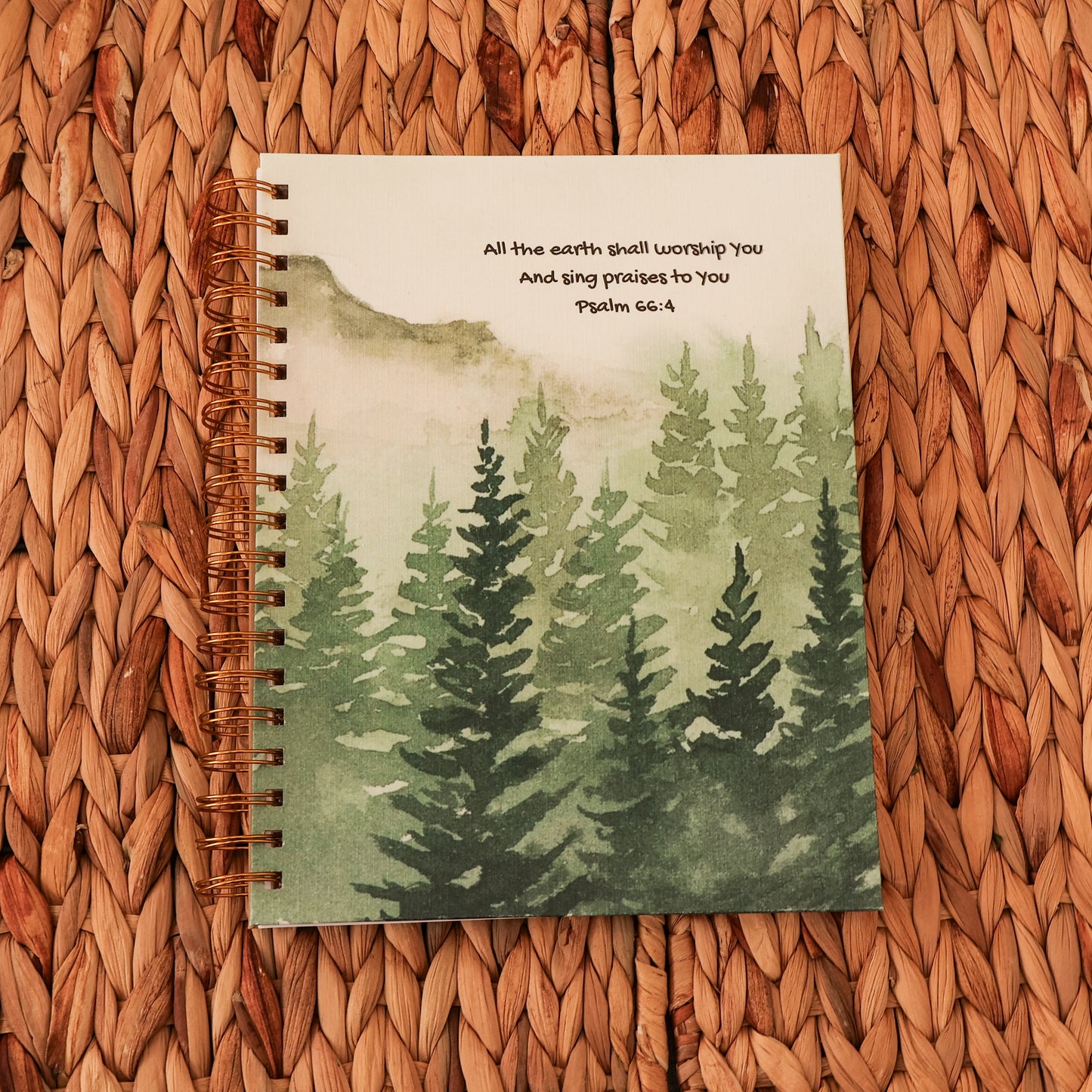 Large Spiral Bound Notebook “Life In The Mountains” Series