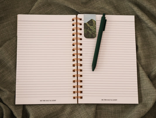 Md Spiral Bound Notebook “Life in the Mountains” Series