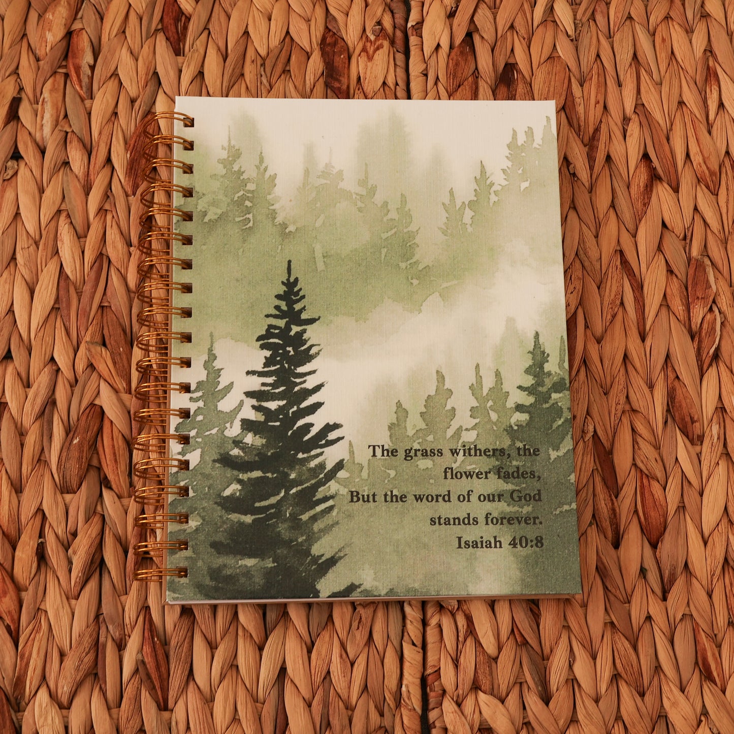 Large Spiral Bound Notebook “Life In The Mountains” Series