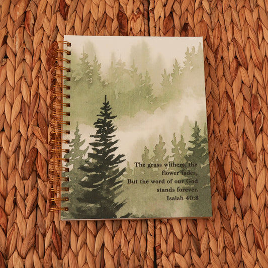 Large Spiral Bound Notebook “Life In The Mountains” Series