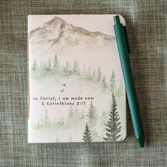 Softcover Pocket Notebook “With Him” Series