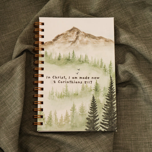 Md Spiral Bound Notebook “With Him” Series