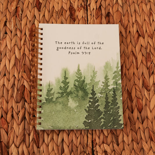 Large Spiral Bound Notebook “Life In The Mountains” Series