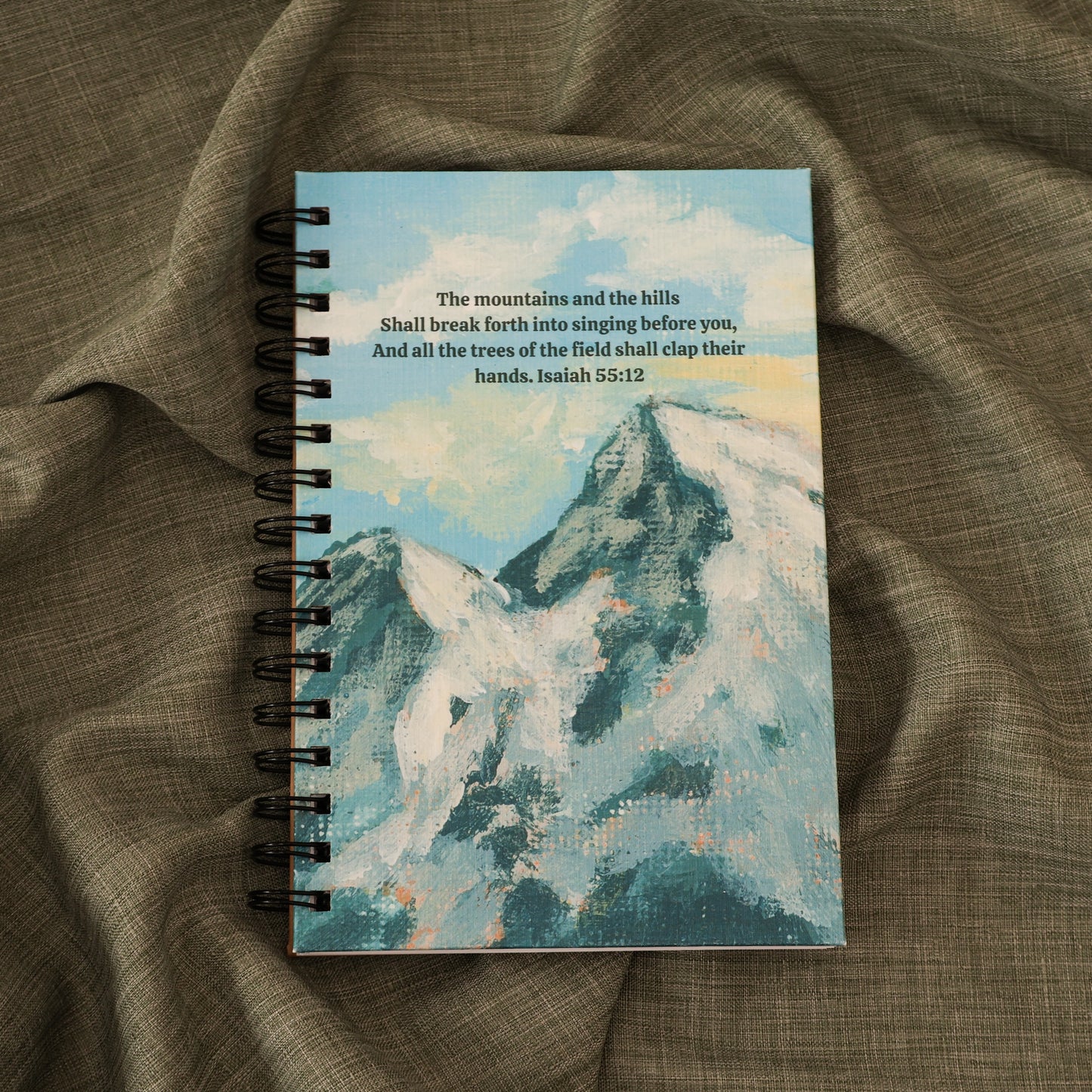 Md Spiral Bound Notebook “Life in the Mountains” Series