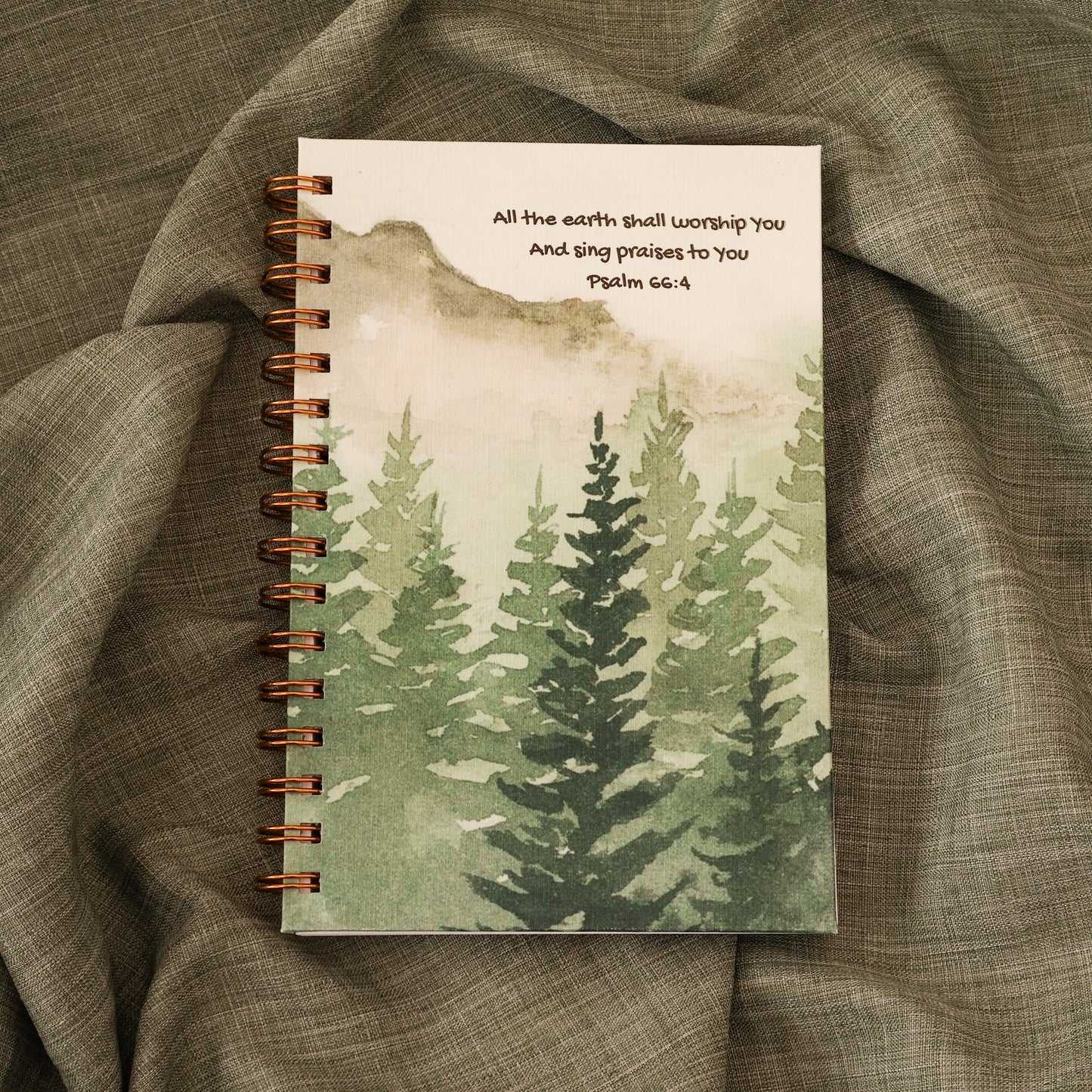 Md Spiral Bound Notebook “Life in the Mountains” Series
