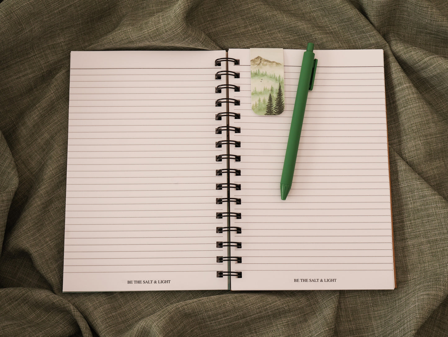 Md Spiral Bound Notebook “With Him” Series