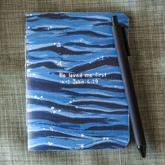 Softcover Pocket Notebook “With Him” Series
