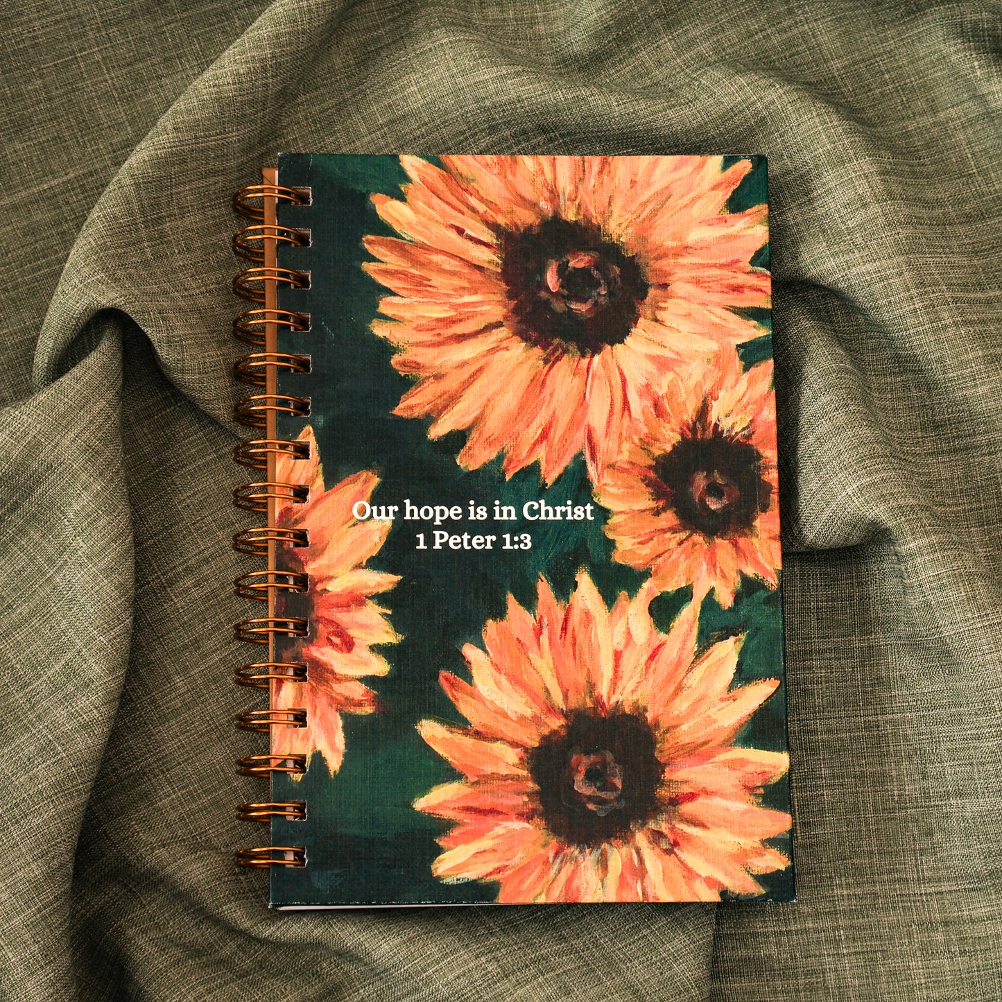 Md Spiral Bound Notebook “With Him” Series