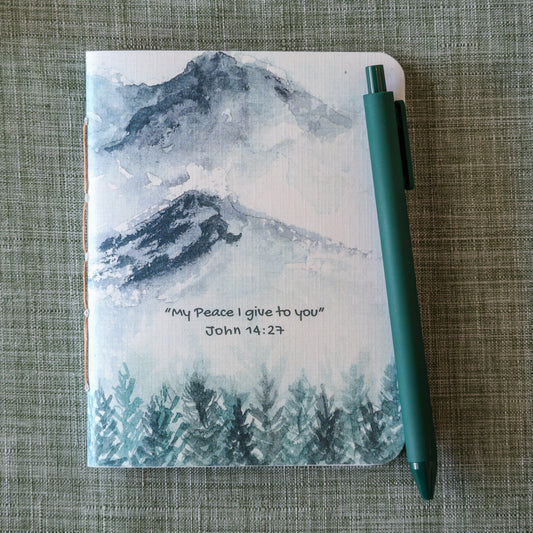 Softcover Pocket Notebook “With Him” Series