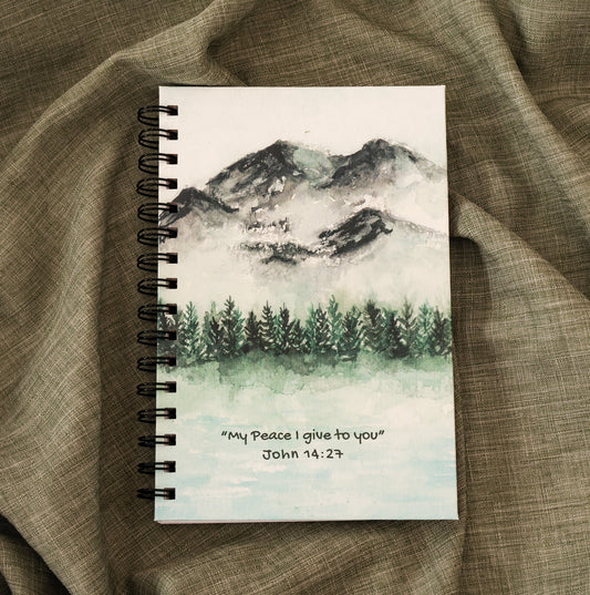 Md Spiral Bound Notebook “With Him” Series