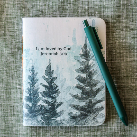 Softcover Pocket Notebook “With Him” Series