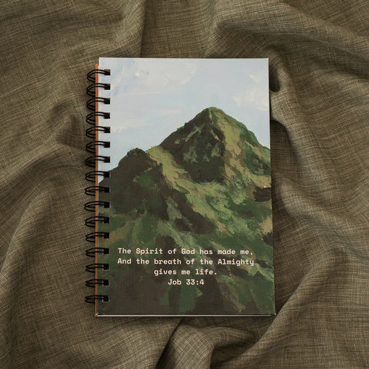 Md Spiral Bound Notebook “Life in the Mountains” Series