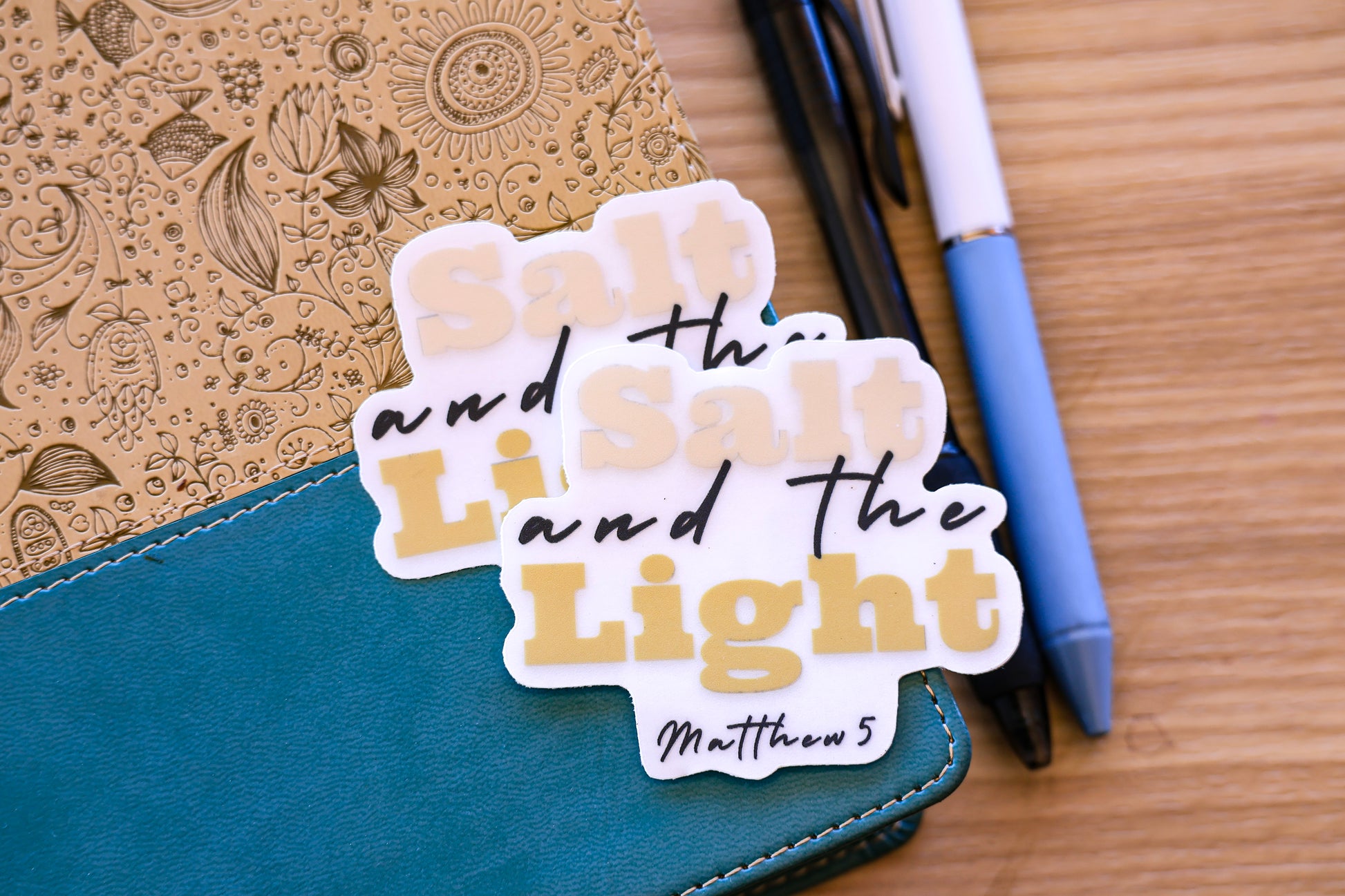 Salt & Light | Clear Sticker image 3