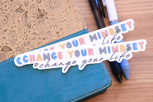 Change Your Mindset Sticker image 0