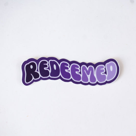 Redeemed Sticker