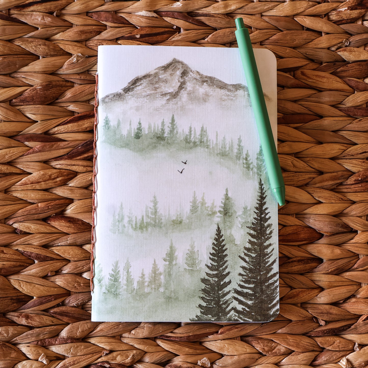 Large Softcover Notebook “With Him” Series