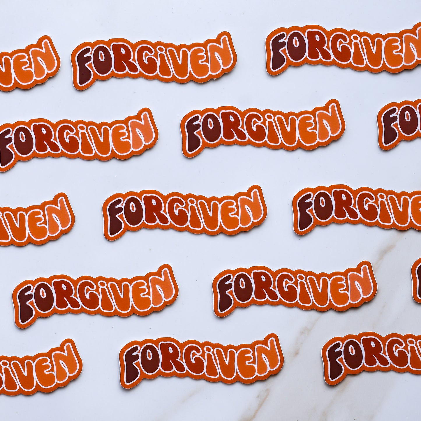Forgiven Stickers