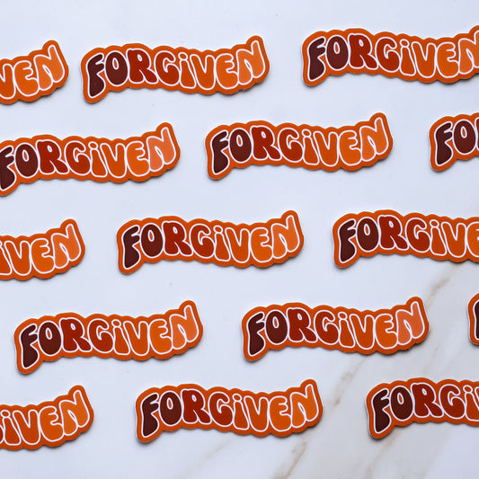 Forgiven Stickers