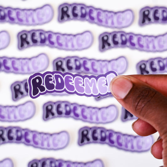 Redeemed Sticker