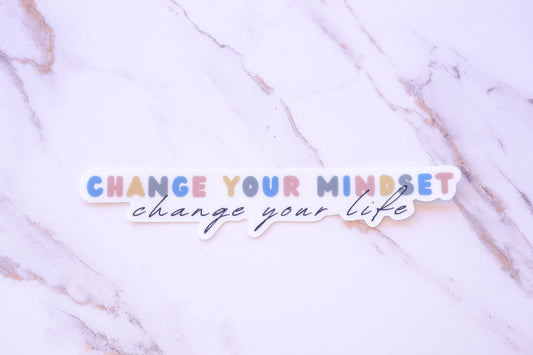Change Your Mindset Sticker image 1