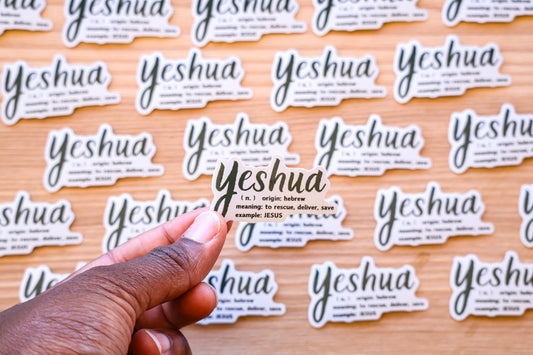Yeshua Mini Sticker image 1