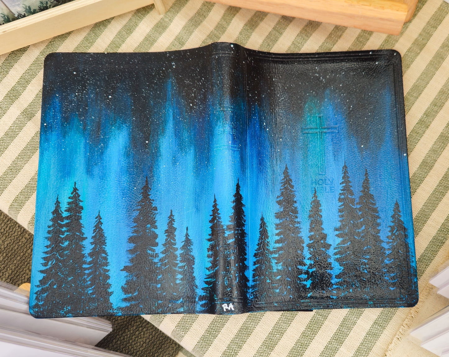Hand Painted Bible NKJV